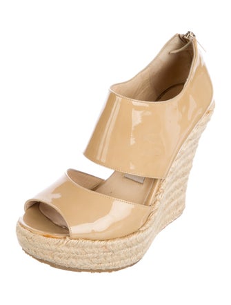 Jimmy Choo Patent Leather Espadrilles