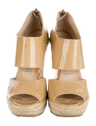 Jimmy Choo Patent Leather Espadrilles