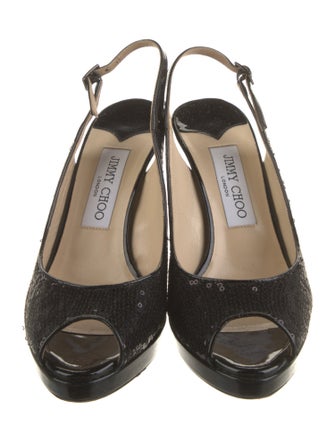 Jimmy Choo Sequins Slingback Pumps