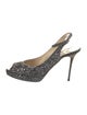 Jimmy Choo Glitter Slingback Pumps
