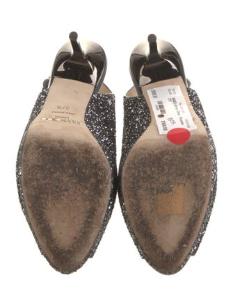 Jimmy Choo Glitter Slingback Pumps
