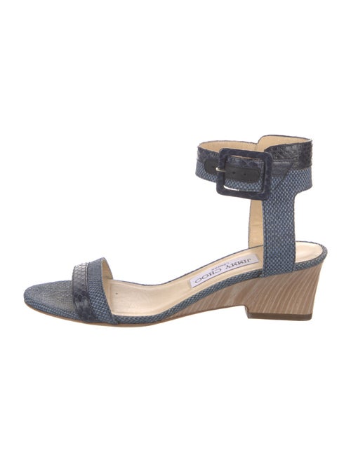 Jimmy Choo Raffia Sandals