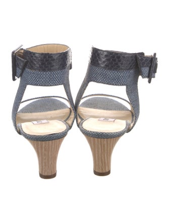 Jimmy Choo Raffia Sandals