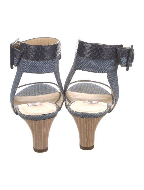 Jimmy Choo Raffia Sandals