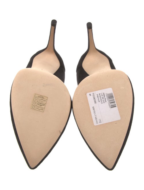 Jimmy Choo Suede Crystal Embellishments Pumps