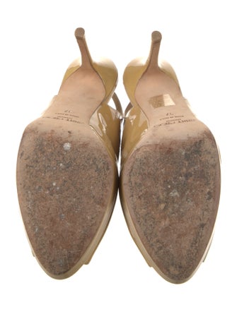 Jimmy Choo Patent Leather Slingback Pumps