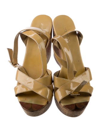 Jimmy Choo Patent Leather Sandals