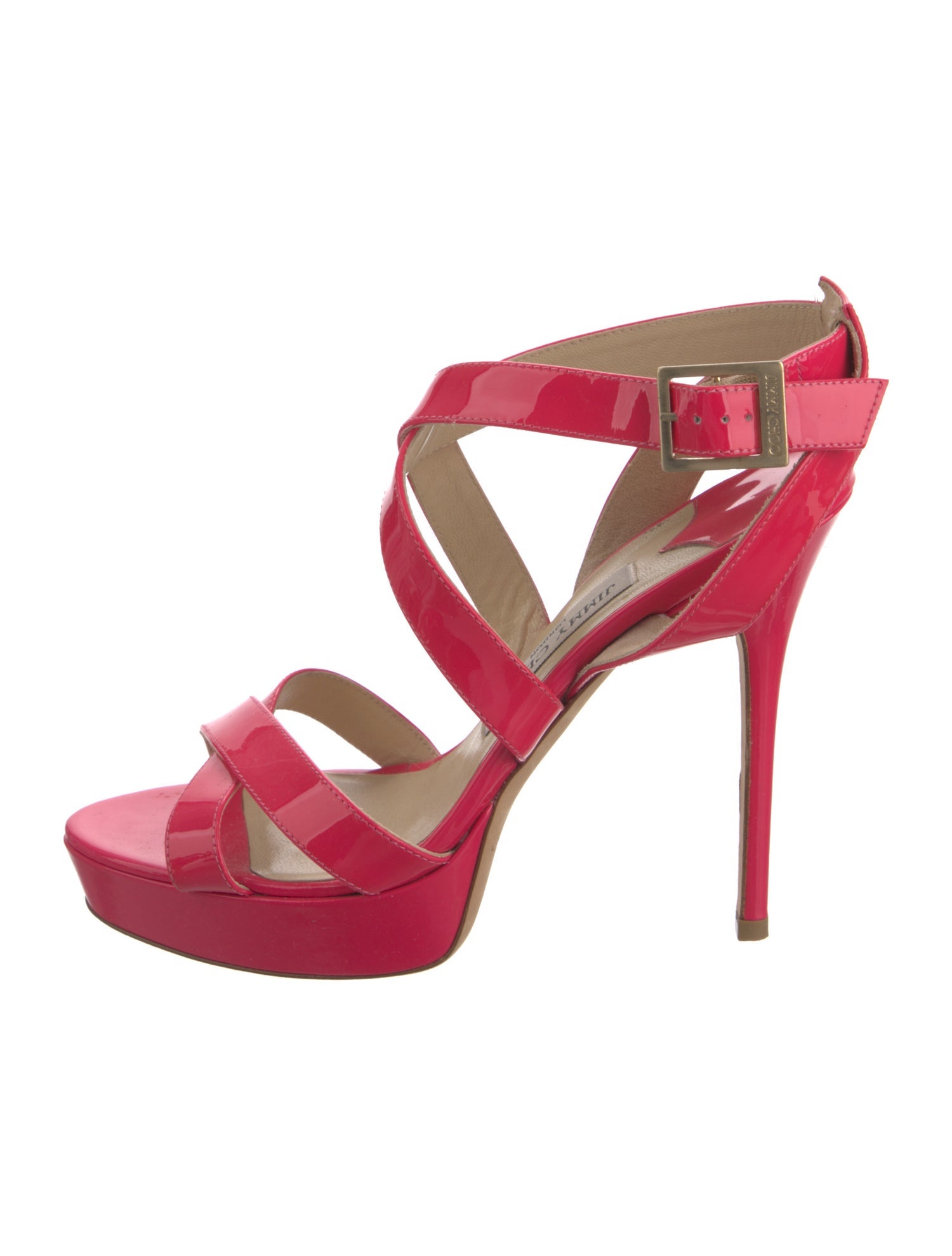 Jimmy Choo Patent Leather Sandals