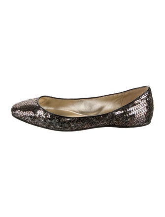 Jimmy Choo Sequins Ballet Flats