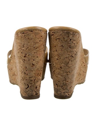 Jimmy Choo Patent Leather Slides