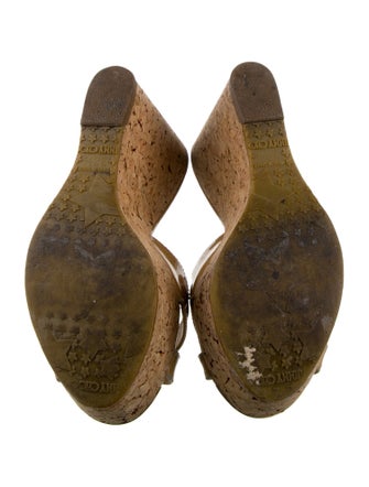 Jimmy Choo Patent Leather Slides