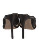 Jimmy Choo Satin Bow Accents Slides