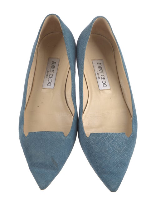 Jimmy Choo Suede Flats