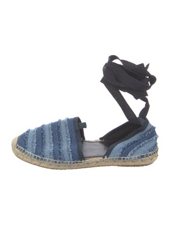 Jimmy Choo Denim Printed Espadrilles