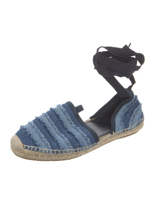 Jimmy Choo Denim Printed Espadrilles