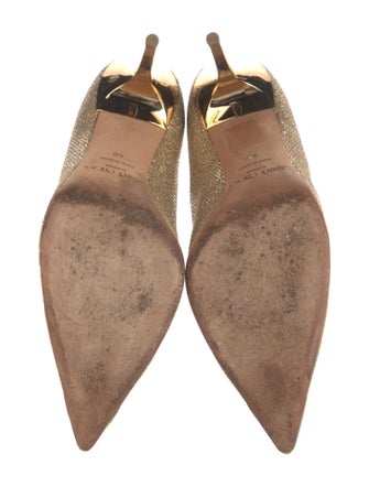 Jimmy Choo Glitter Pumps