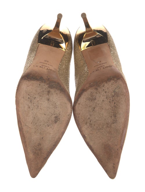 Jimmy Choo Glitter Pumps