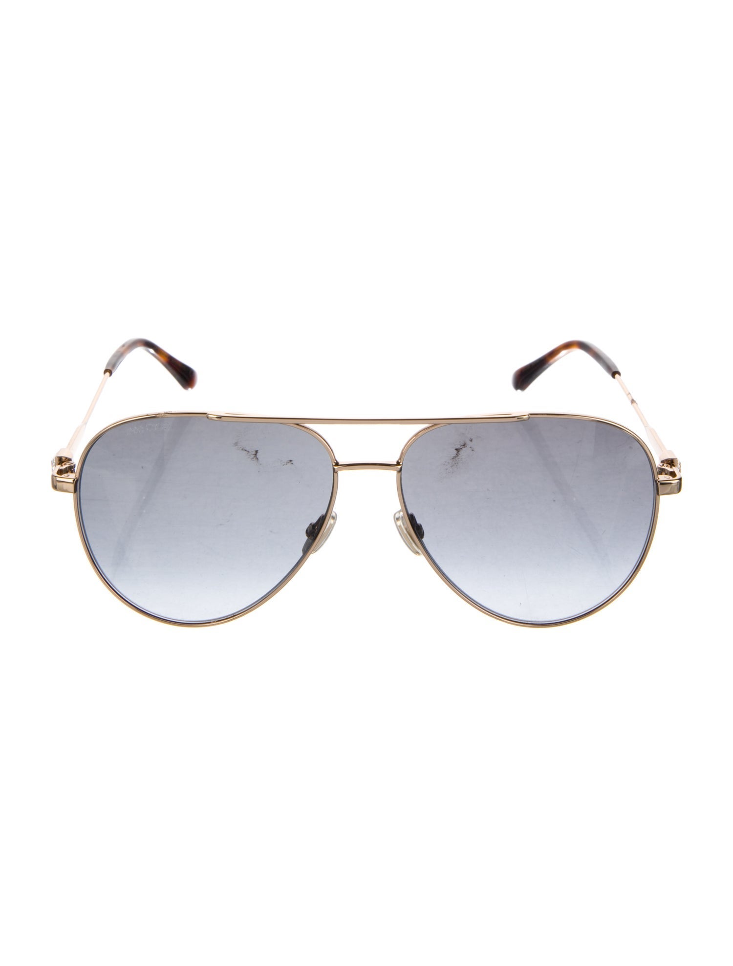 Jimmy Choo Aviator Gradient Sunglasses