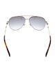 Jimmy Choo Aviator Gradient Sunglasses