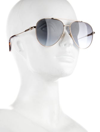 Jimmy Choo Aviator Gradient Sunglasses