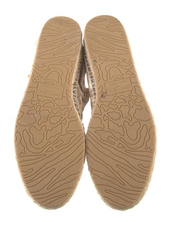 Jimmy Choo Suede Chain-Link Accents Espadrilles
