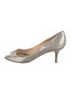 Jimmy Choo Glitter Glitter Accents Pumps
