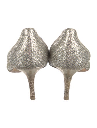 Jimmy Choo Glitter Glitter Accents Pumps
