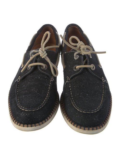 Jimmy Choo Canvas Boat Shoes