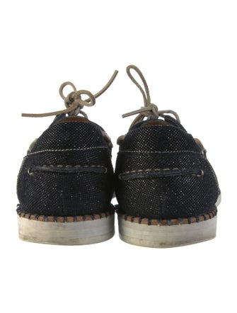 Jimmy Choo Canvas Boat Shoes