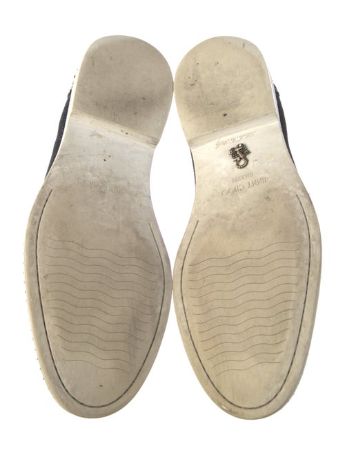Jimmy Choo Canvas Boat Shoes