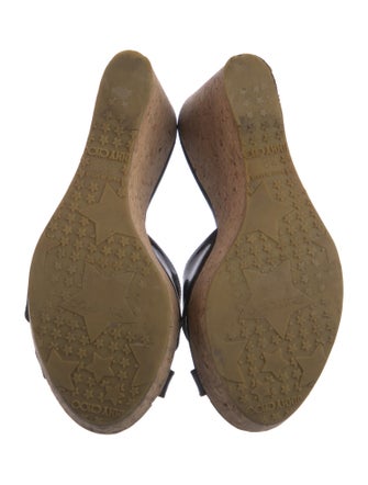 Jimmy Choo Patent Leather Slides