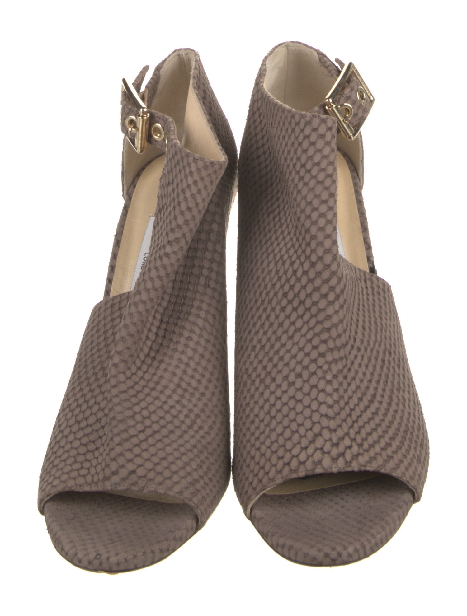 Jimmy Choo Suede Cutout Accent D'Orsay Pumps