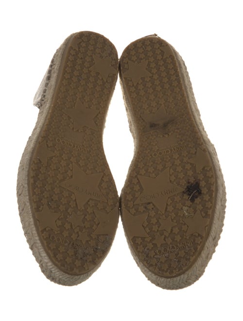 Jimmy Choo Whipstitch Trim D'Orsay Flats