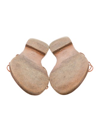 Jimmy Choo Leather Slides