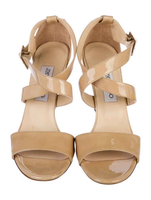Jimmy Choo Patent Leather Sandals