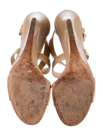 Jimmy Choo Patent Leather Sandals