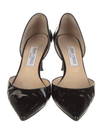 Jimmy Choo Patent Leather D'Orsay Pumps