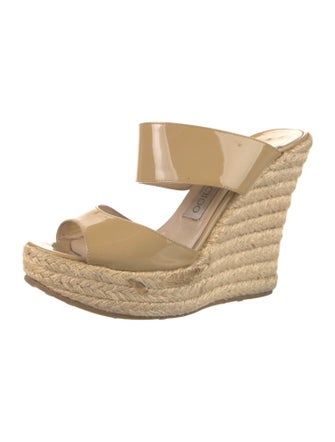 Jimmy Choo Patent Leather Espadrilles