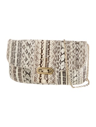 Jimmy Choo Snakeskin Evening Bag