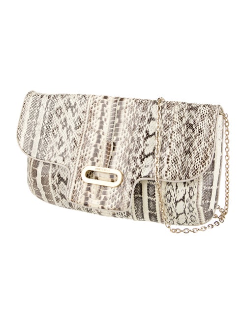 Jimmy Choo Snakeskin Evening Bag
