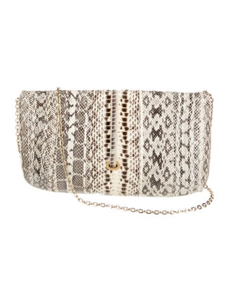 Jimmy Choo Snakeskin Evening Bag