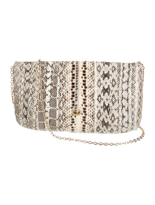 Jimmy Choo Snakeskin Evening Bag