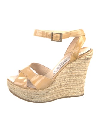 Jimmy Choo Patent Leather Espadrilles