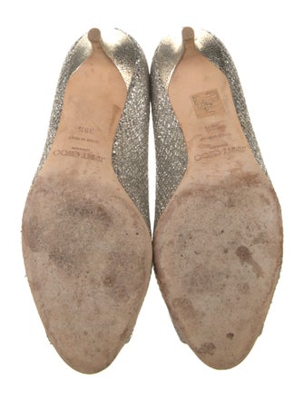 Jimmy Choo Glitter Glitter Accents Pumps