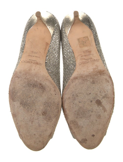 Jimmy Choo Glitter Glitter Accents Pumps