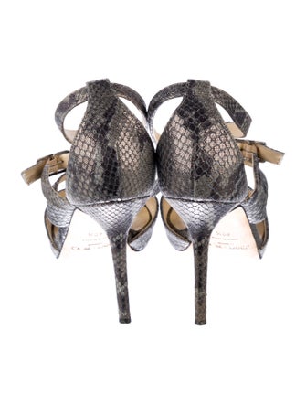 Jimmy Choo Animal Print Sandals