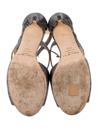 Jimmy Choo Animal Print Sandals