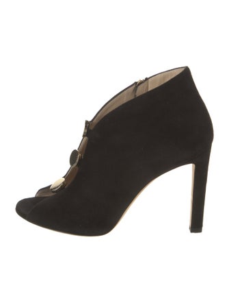 Jimmy Choo Suede Lace-Up Boots