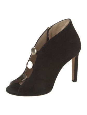 Jimmy Choo Suede Lace-Up Boots