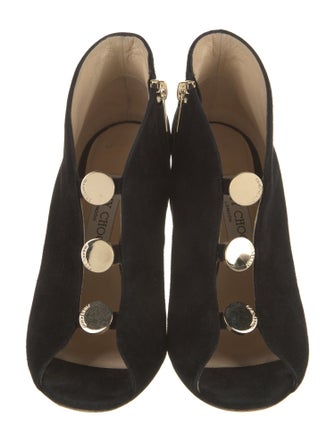 Jimmy Choo Suede Lace-Up Boots